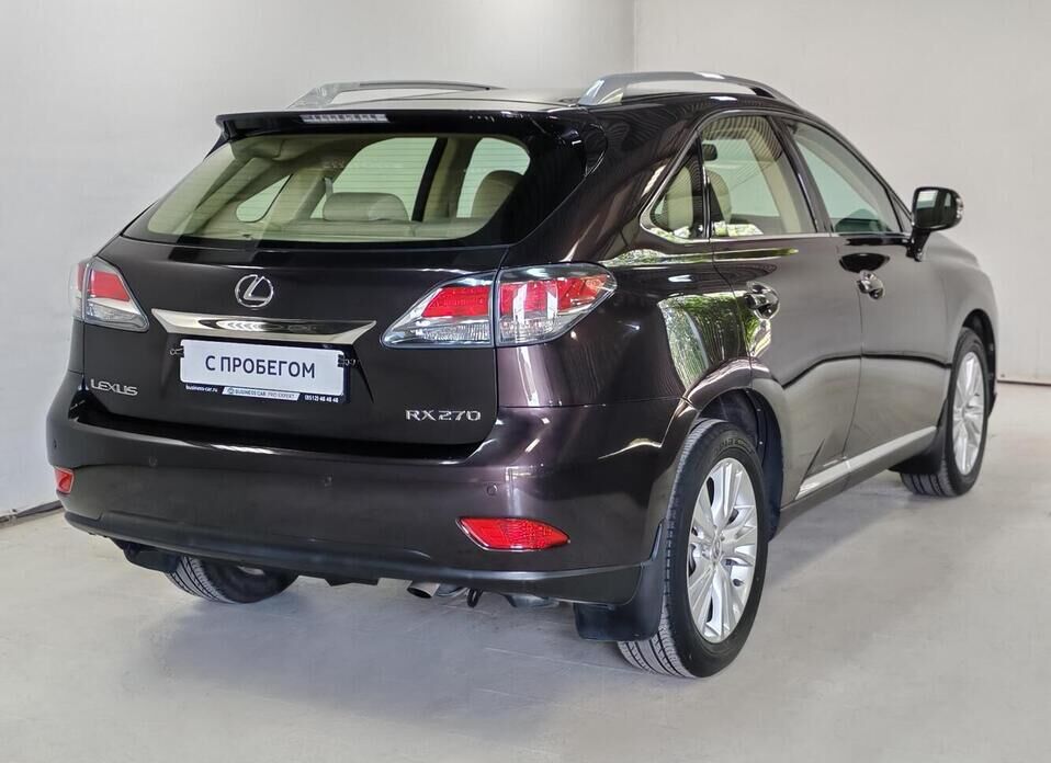 Lexus RX, III Рестайлинг 270 2.7 AT (188 л.с.)