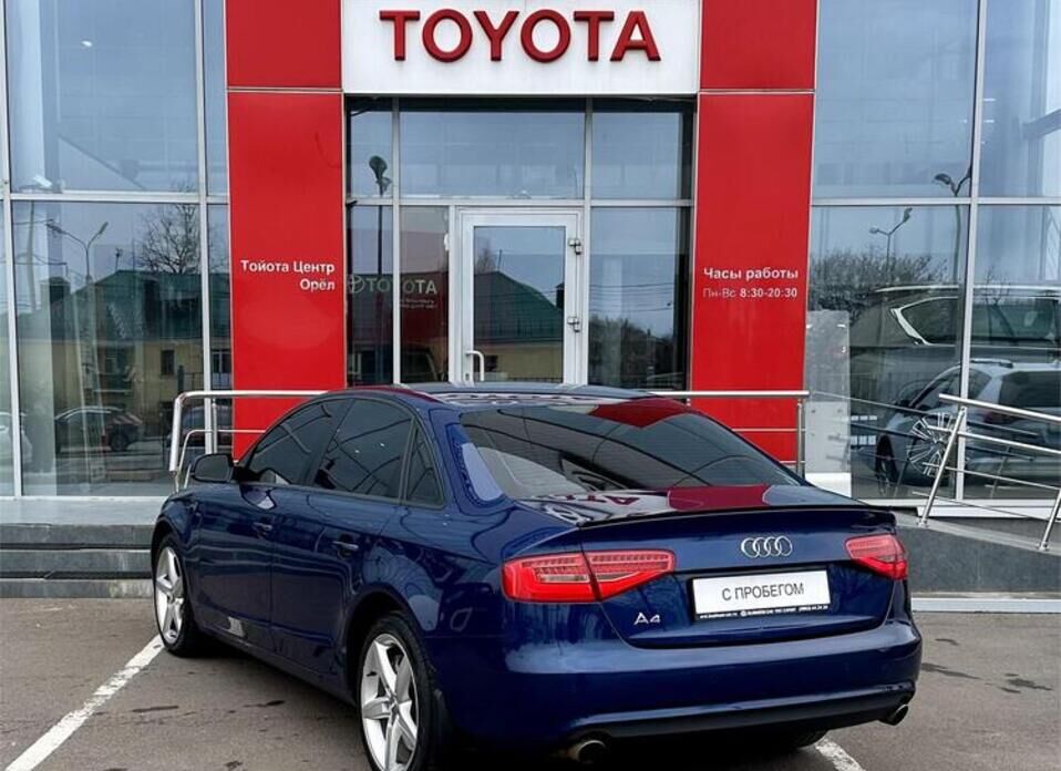 Audi A4, IV (B8) Рестайлинг 3.0 AMT (272 л.с.) 4WD