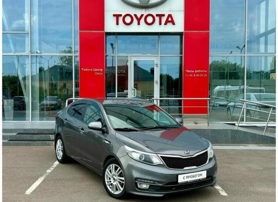 Kia Rio, III Рестайлинг 1.6 MT (123 л.с.)
