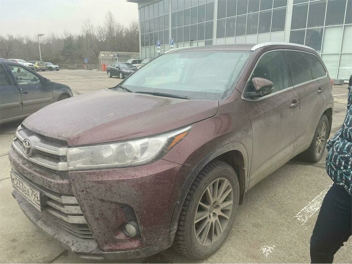 Toyota Highlander, 2017 г., 70 381 км