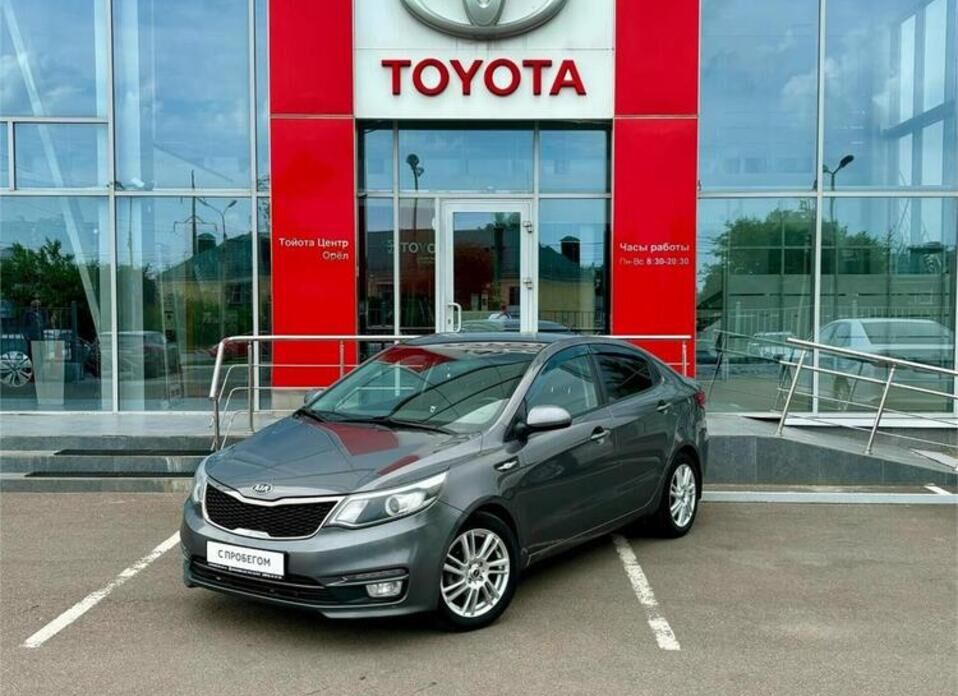 Kia Rio, III Рестайлинг 1.6 MT (123 л.с.)