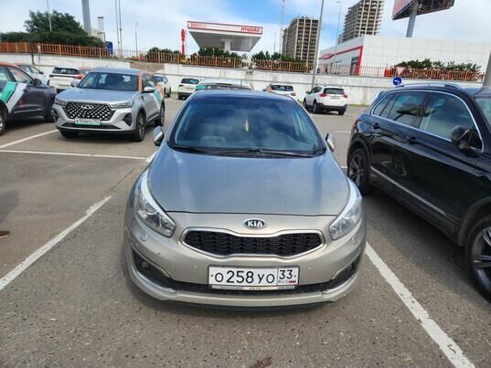 Kia Ceed, 2016 г., 148 592 км